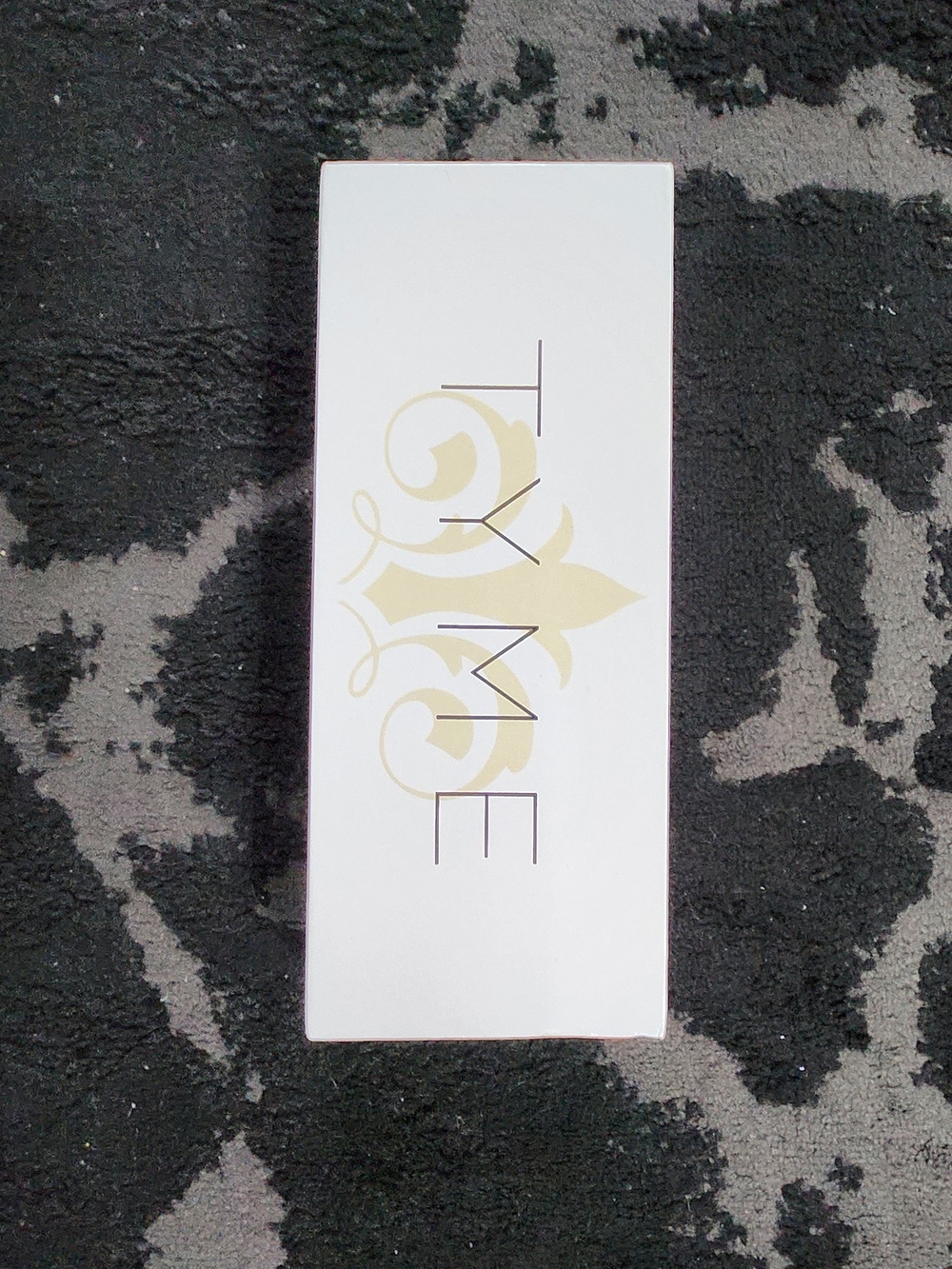 TYME Hair Tool Empty Replacement Box White Gold | OS